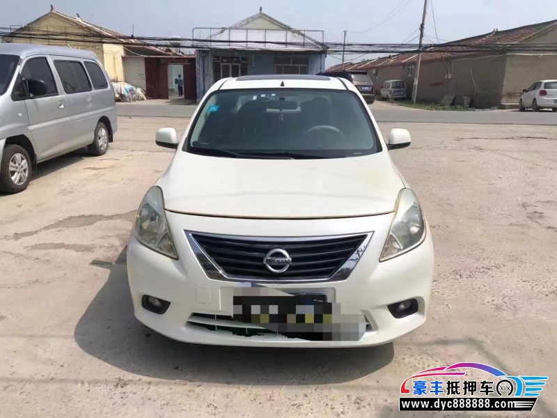 11年日产阳光轿车抵押车出售