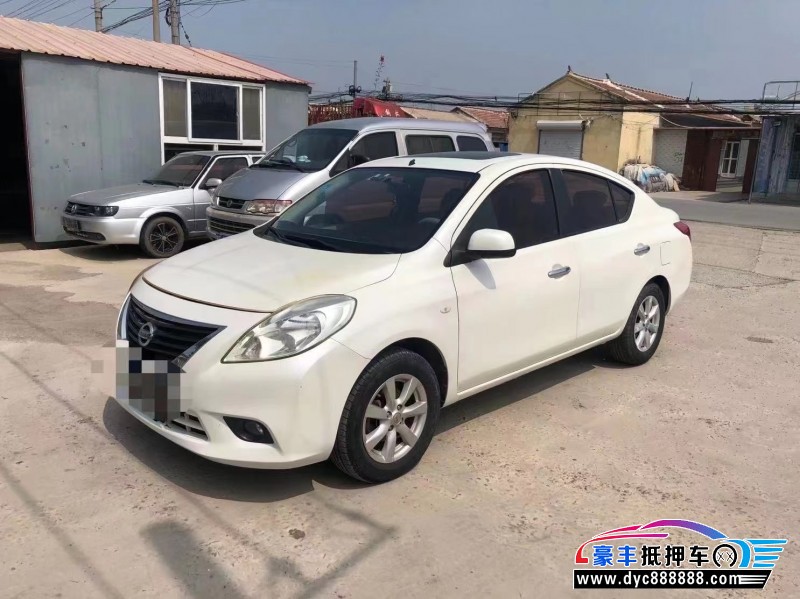 11年日产阳光轿车抵押车出售