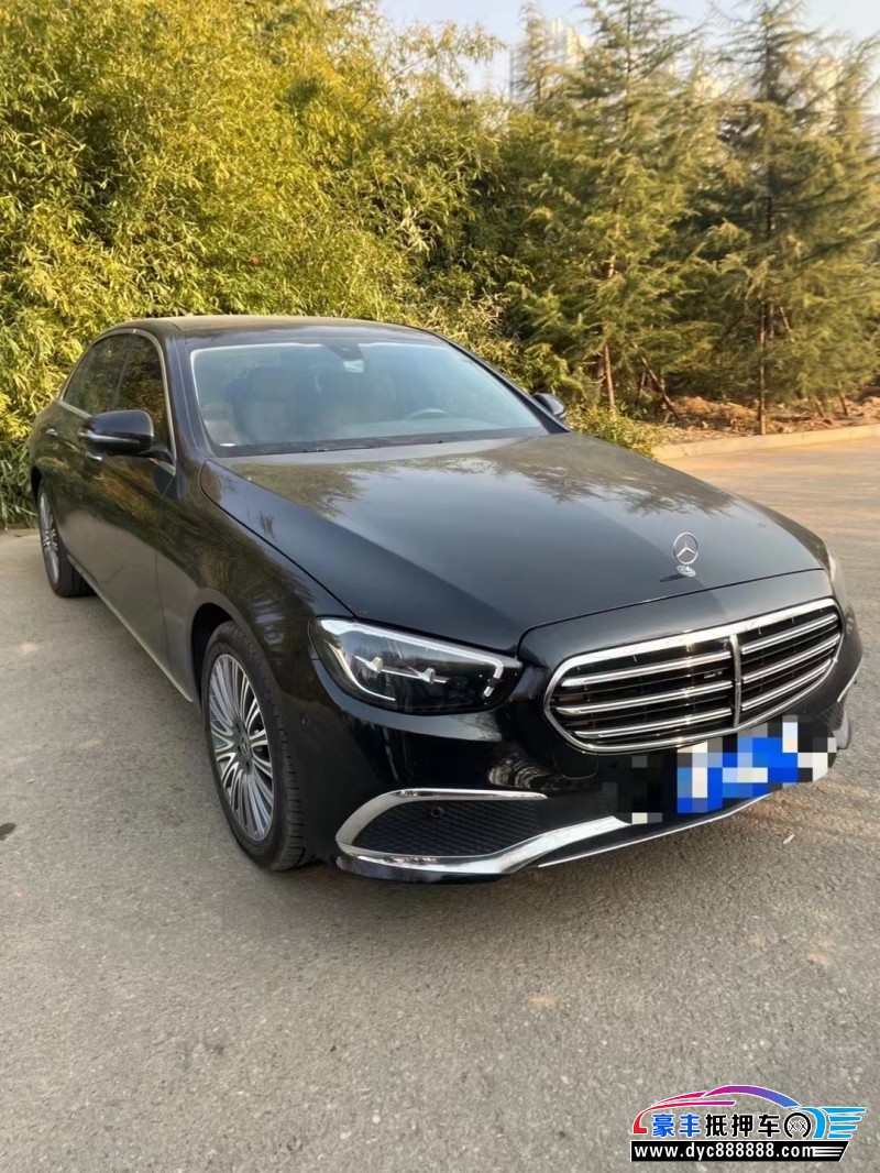 21年奔驰E轿车抵押车出售