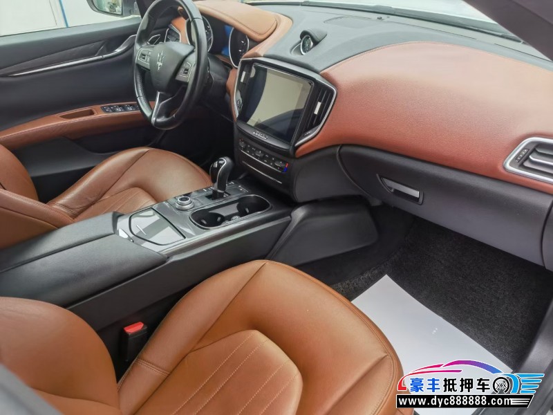 18年玛莎拉蒂Ghibli轿车抵押车出售