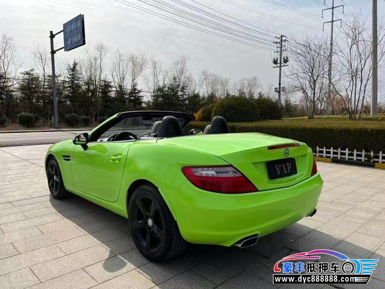 12年奔驰SLK轿车抵押车出售