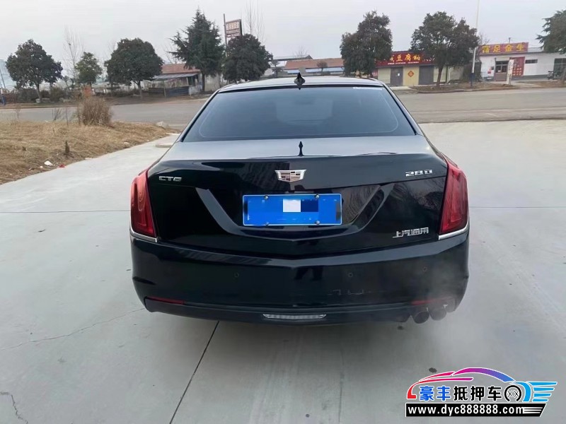 17年凯迪拉克CT6轿车抵押车出售