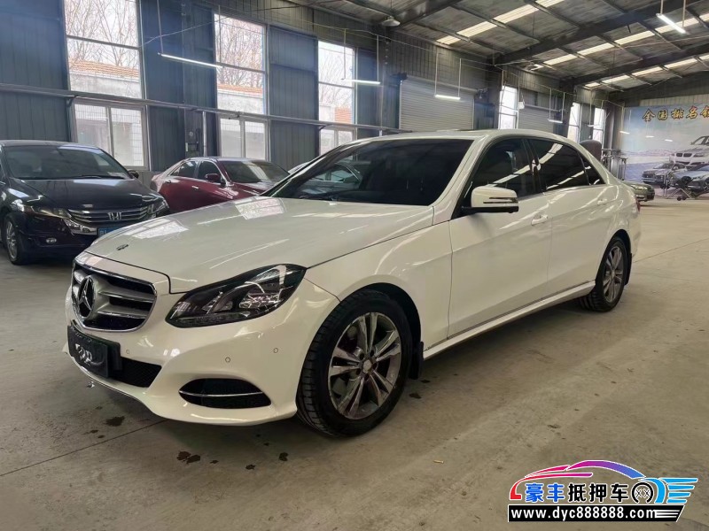 14年奔驰E轿车抵押车出售