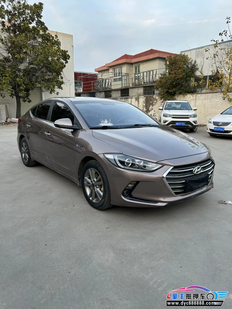 18年现代领动轿车抵押车出售