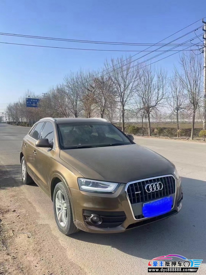 16年奥迪Q3SUV抵押车出售