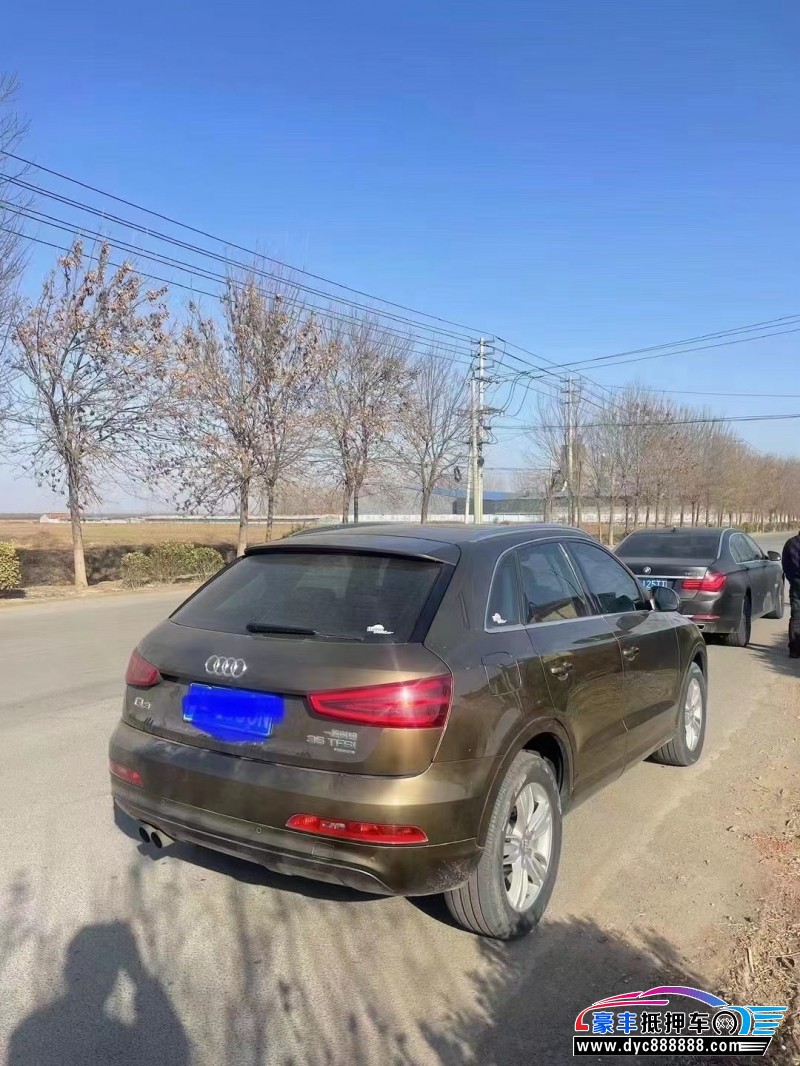 16年奥迪Q3SUV抵押车出售