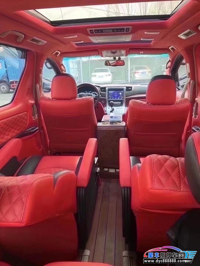 14年丰田埃尔法MPV抵押车出售