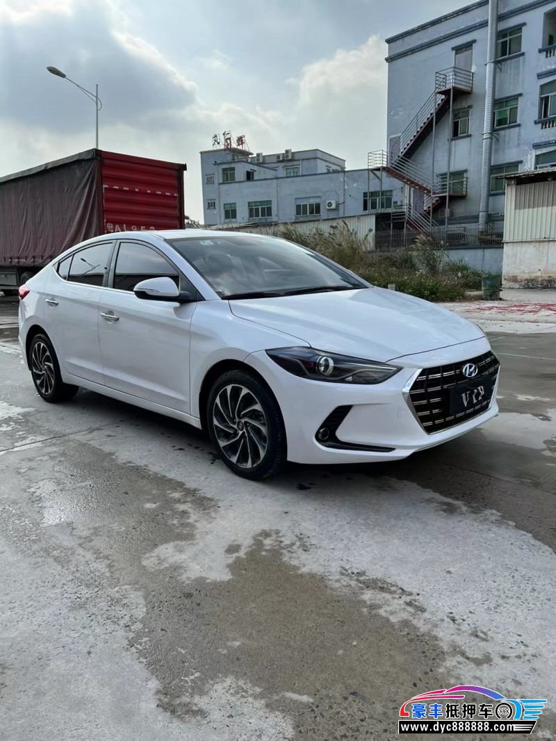 19年现代领动轿车抵押车出售