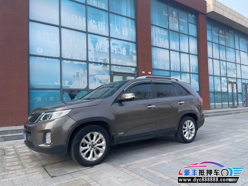 14年起亚索兰托SUV抵押车出售