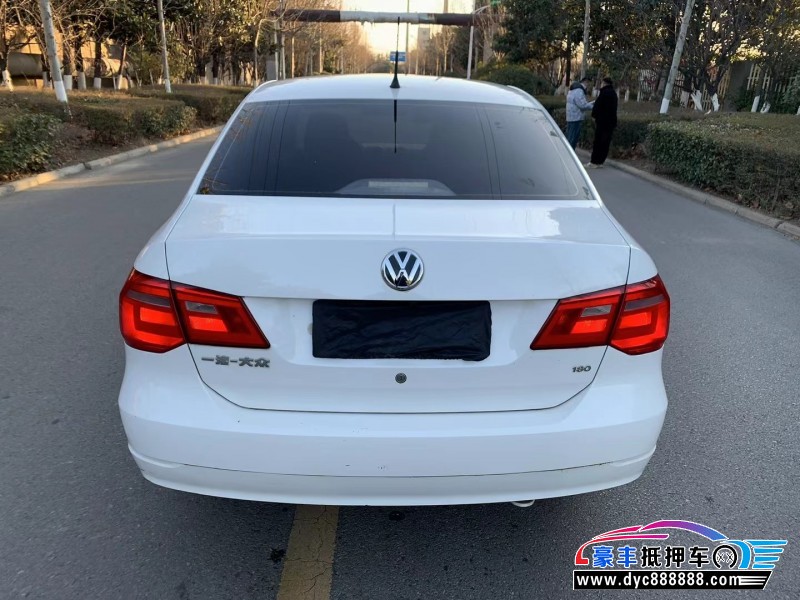 16年大众捷达轿车抵押车出售