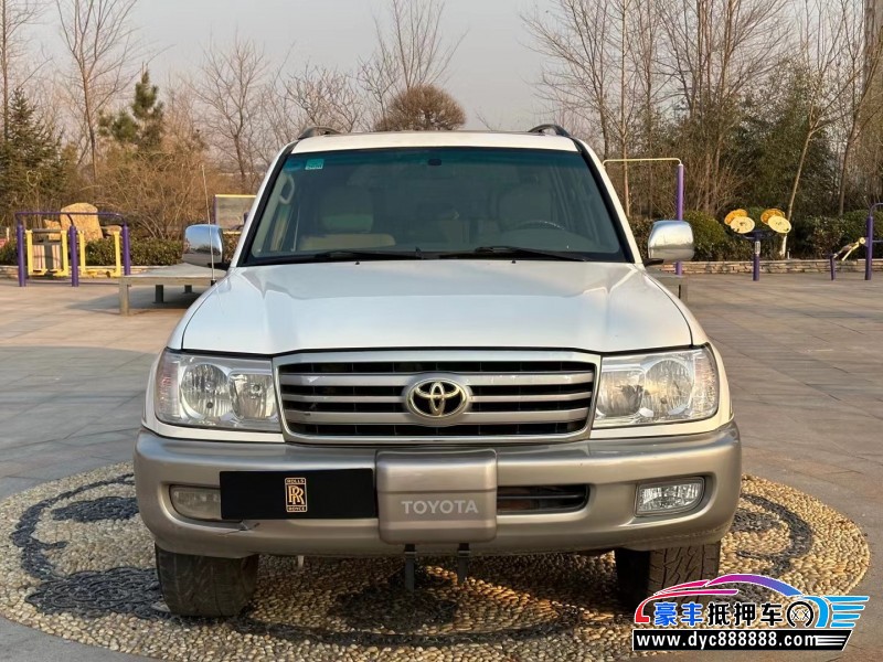 03年丰田兰德酷路泽SUV抵押车出售