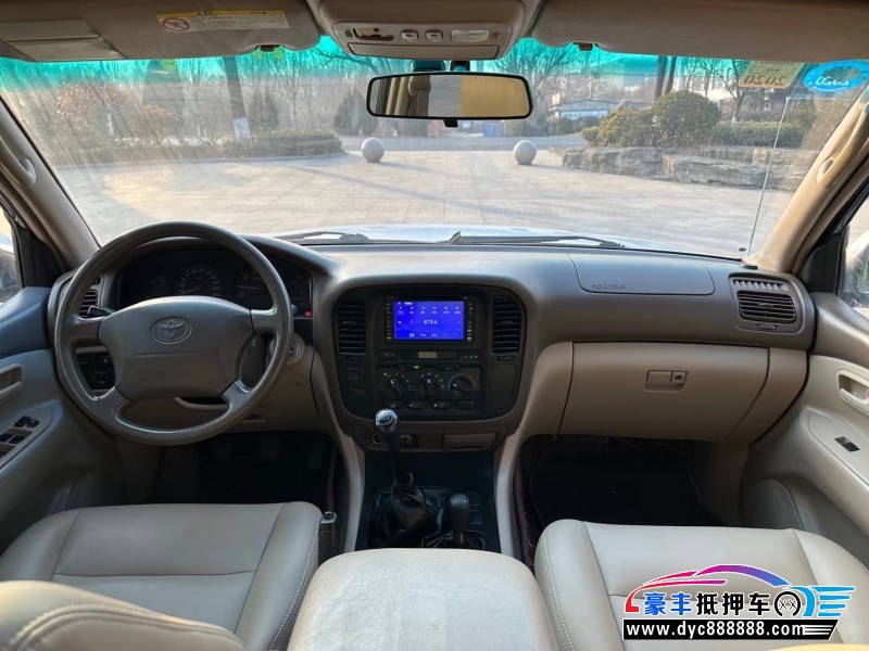 03年丰田兰德酷路泽SUV抵押车出售