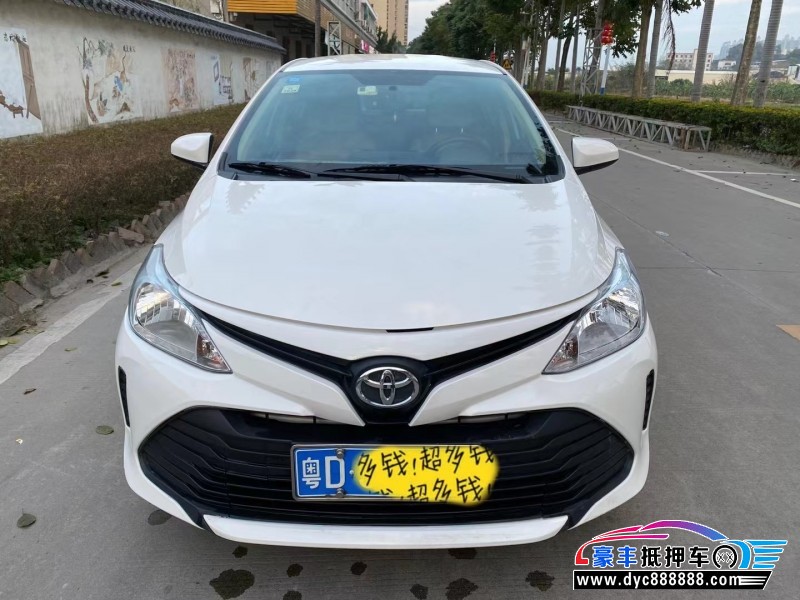 18年丰田威驰轿车抵押车出售