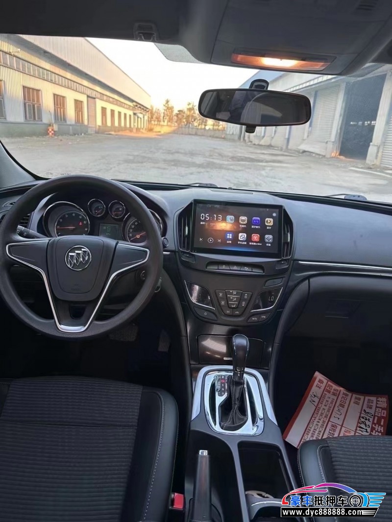 17年别克君威轿车抵押车出售