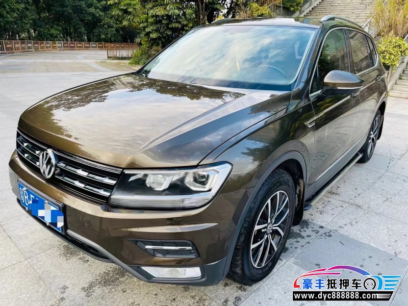 18年大众途观轿车抵押车出售