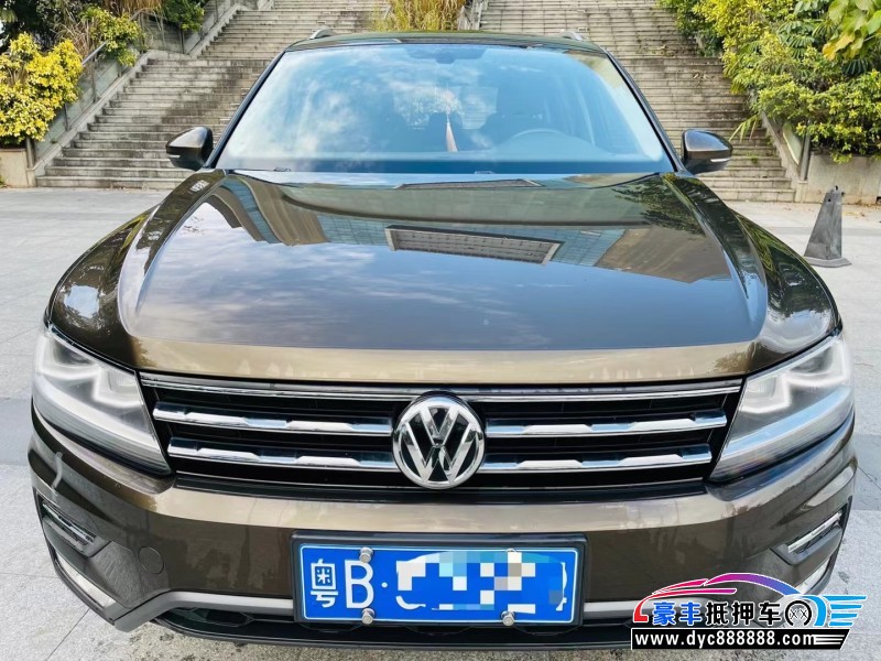 18年大众途观轿车抵押车出售