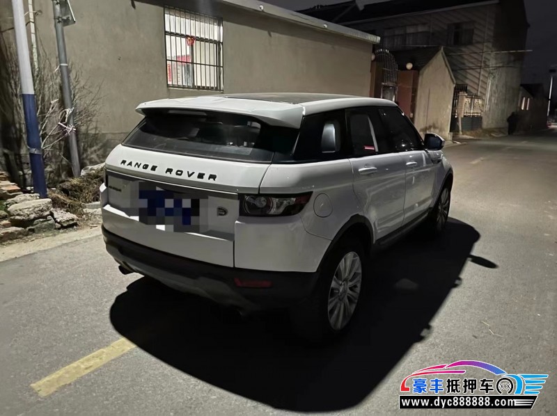 15年路虎揽胜极光轿车抵押车出售