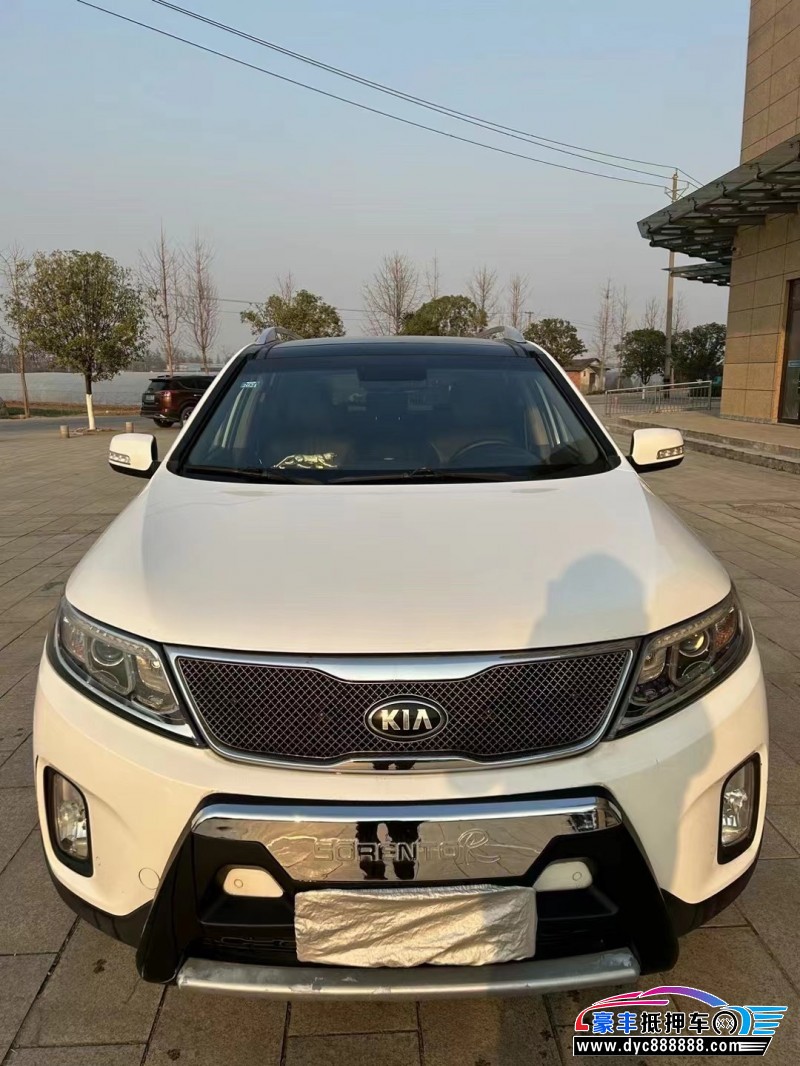 14年起亚索兰托轿车抵押车出售