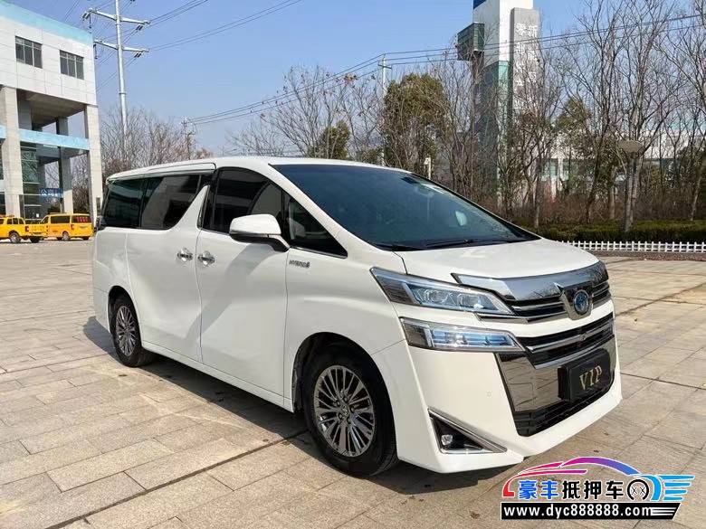 20年丰田威尔法MPV抵押车出售