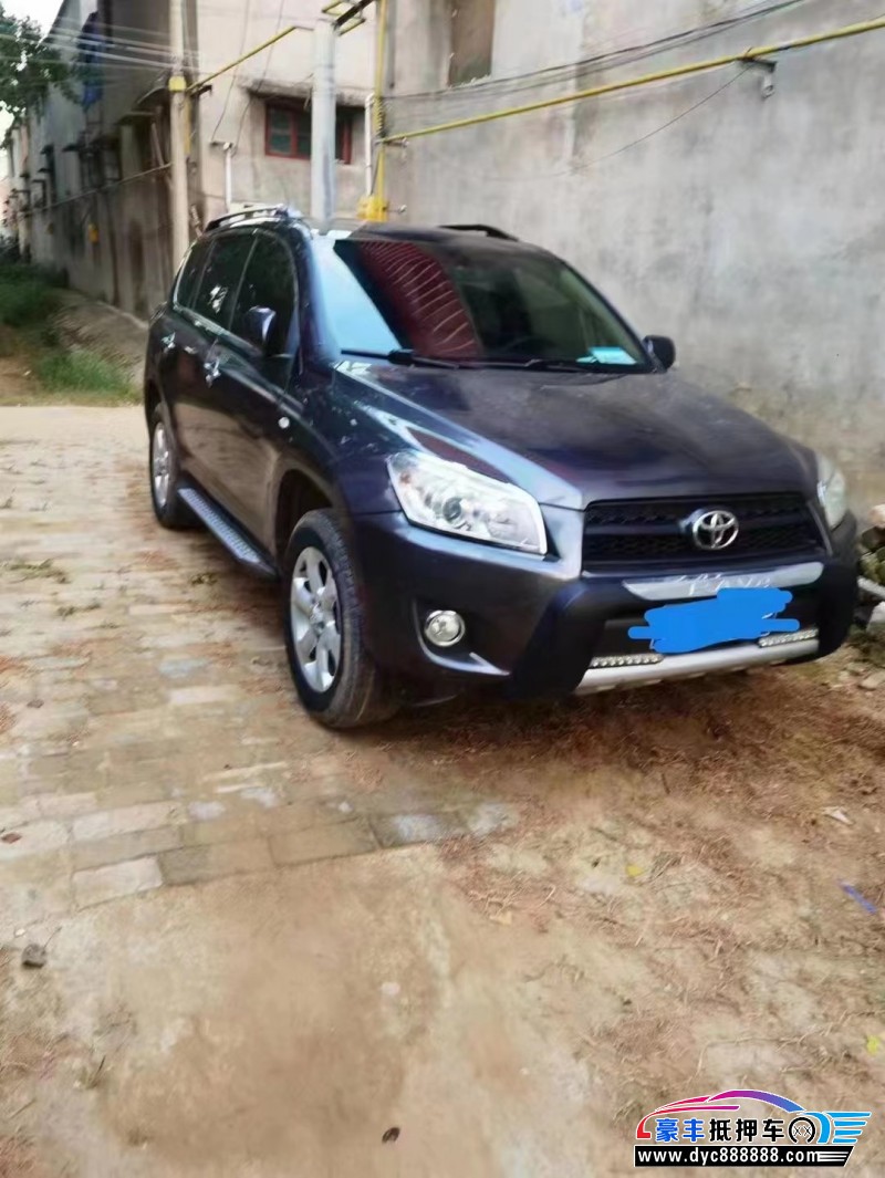 13年丰田RAV4轿车抵押车出售