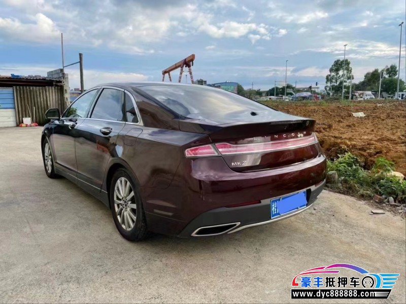 19年林肯MKZ轿车抵押车出售
