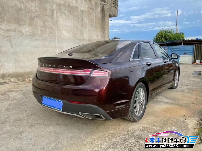 19年林肯MKZ轿车抵押车出售