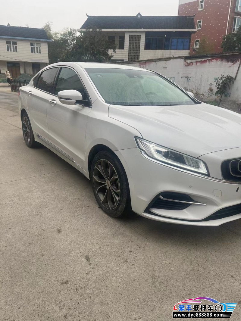 19年吉利博瑞轿车抵押车出售