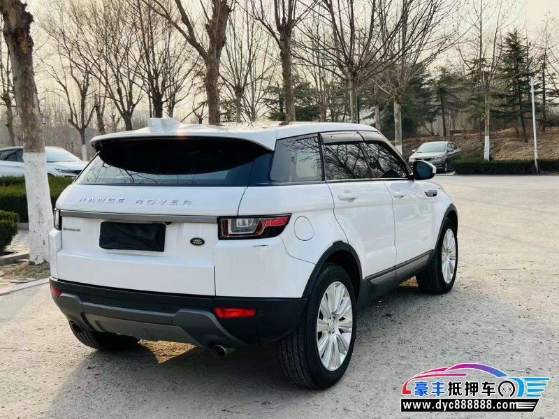 20年路虎揽胜极光SUV抵押车出售