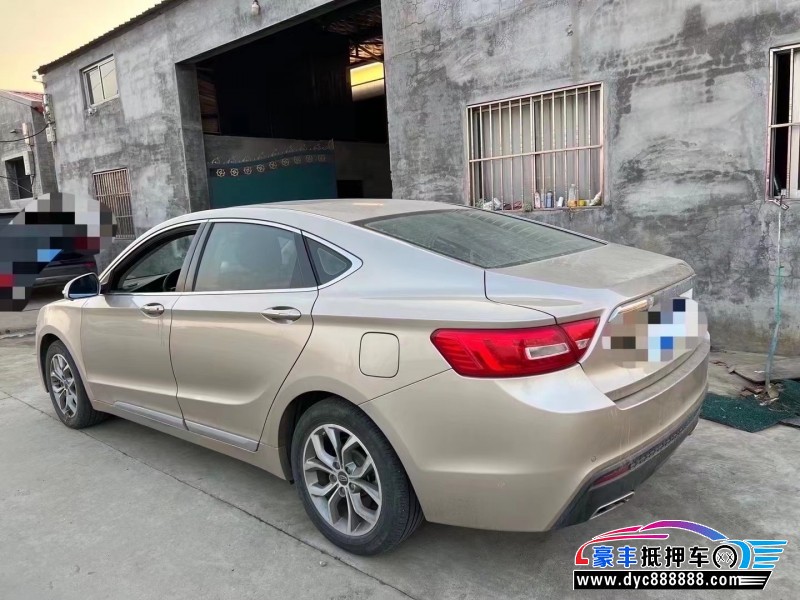 16年吉利博瑞SUV抵押车出售