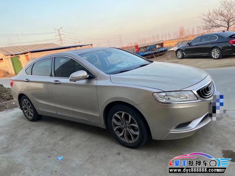 16年吉利博瑞SUV抵押车出售