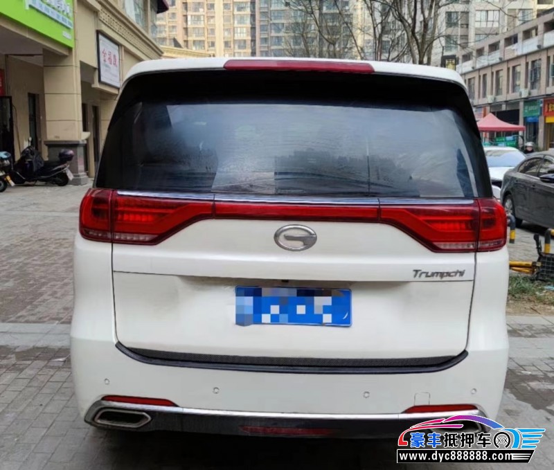 18年传祺GM8轿车抵押车出售