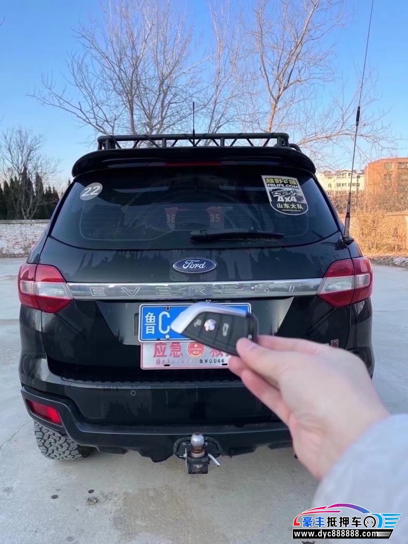 18年福特撼路者SUV抵押车出售