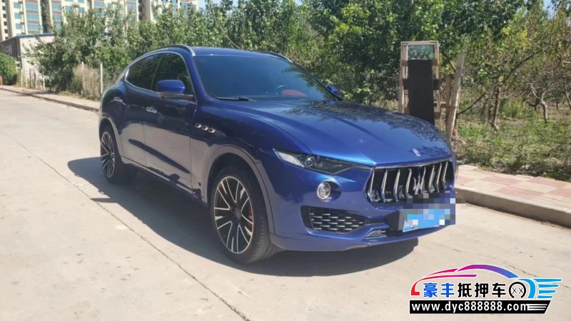 17年玛莎拉蒂莱万特轿车抵押车出售