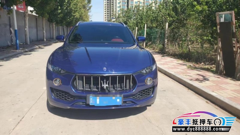 17年玛莎拉蒂莱万特轿车抵押车出售