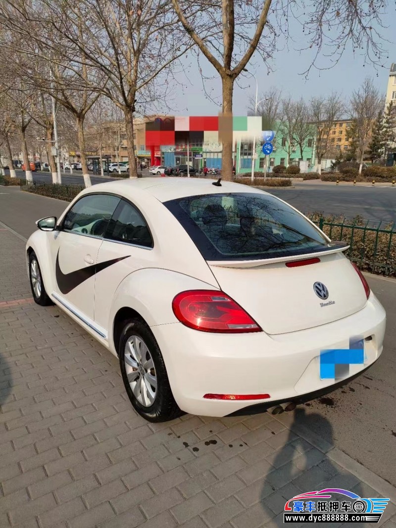 14年大众甲壳虫轿车抵押车出售