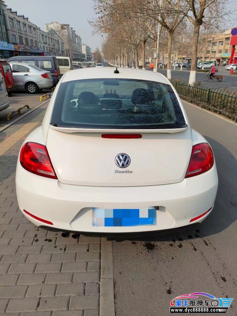 14年大众甲壳虫轿车抵押车出售