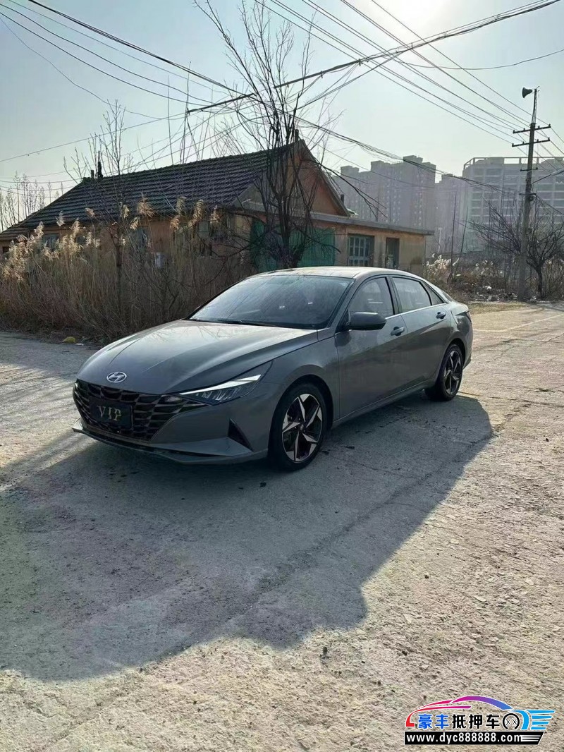 21年现代伊兰特轿车抵押车出售