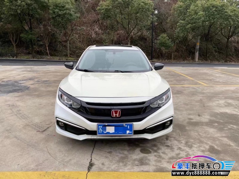 21年本田思域轿车抵押车出售