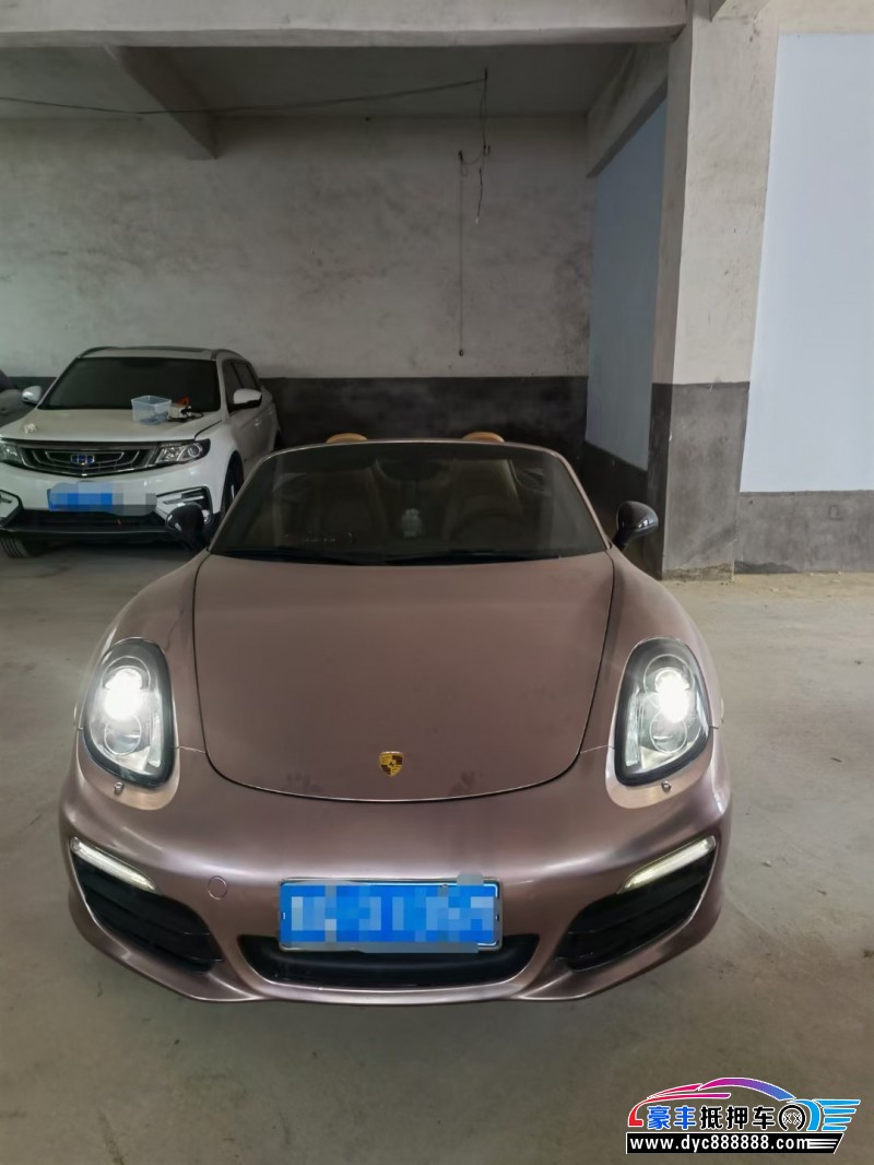 13年保时捷Boxster轿车抵押车出售
