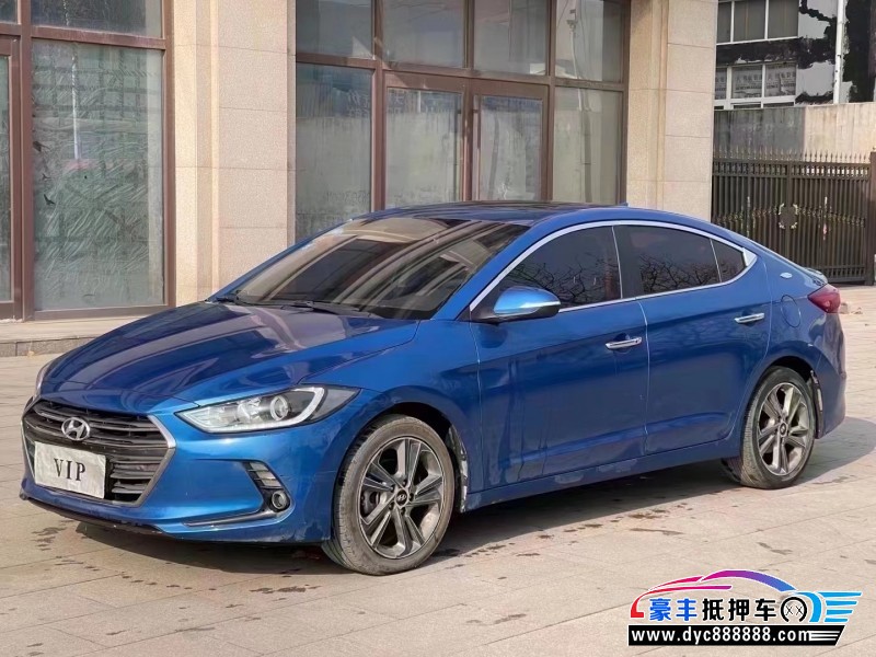 17年现代领动轿车抵押车出售