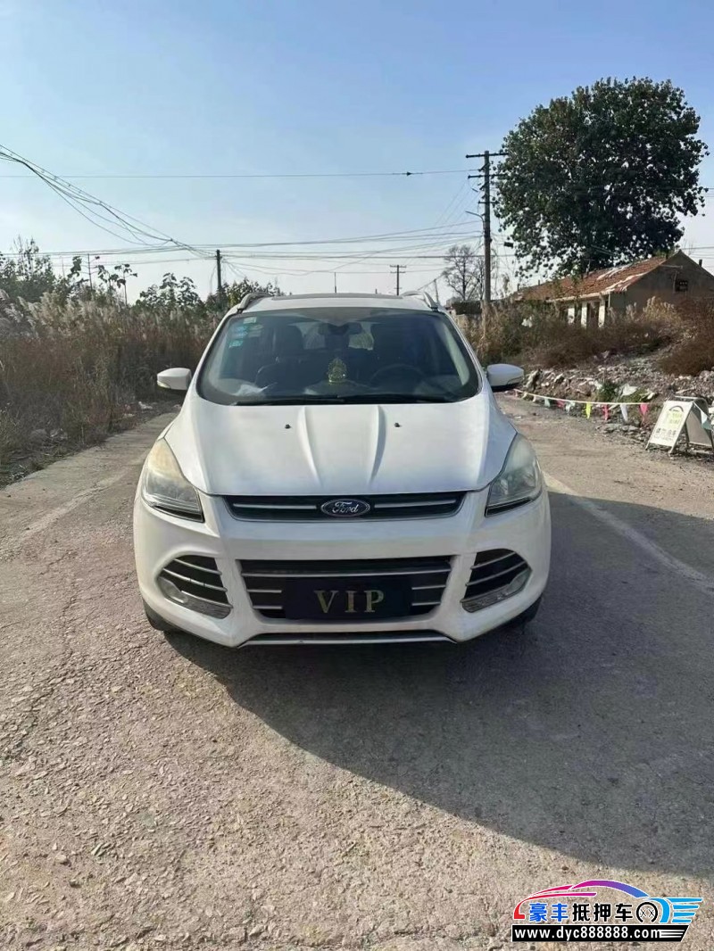 14年福特翼虎SUV抵押车出售