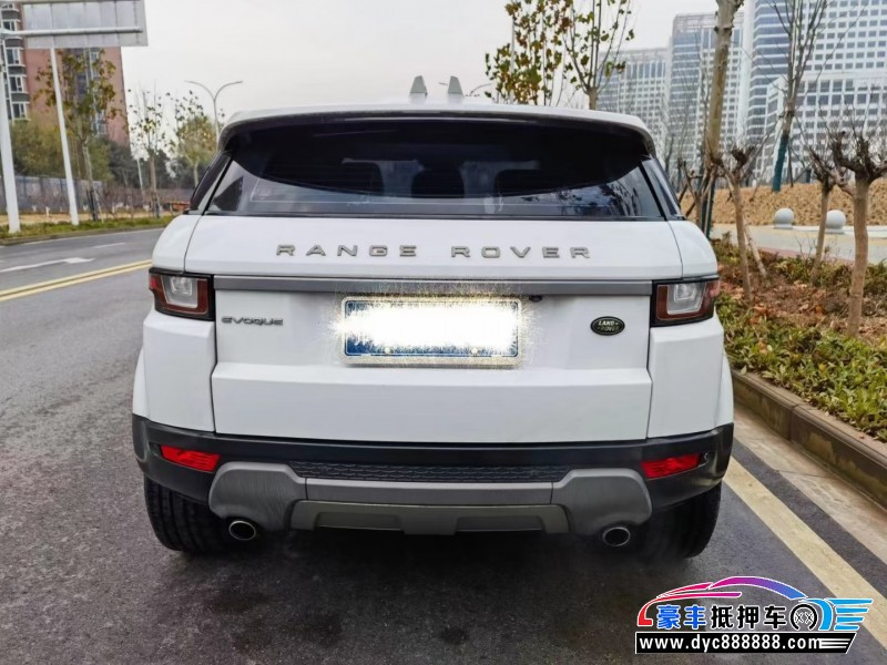 18年路虎揽胜极光轿车抵押车出售