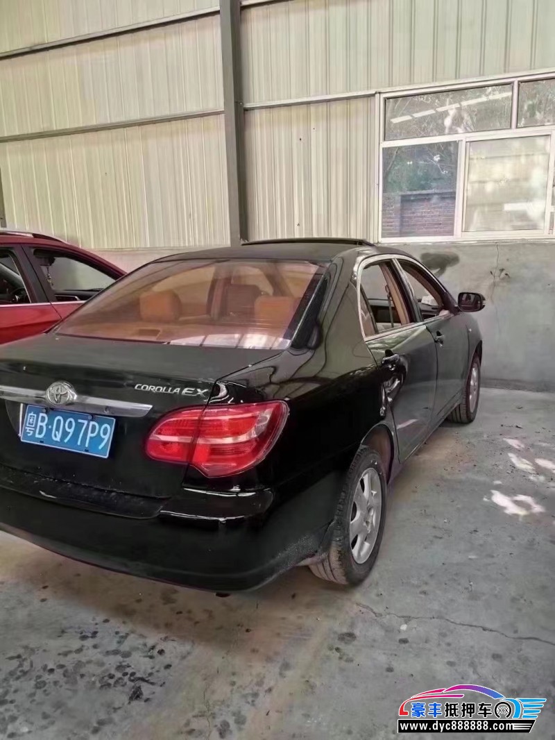 14年丰田花冠轿车抵押车出售