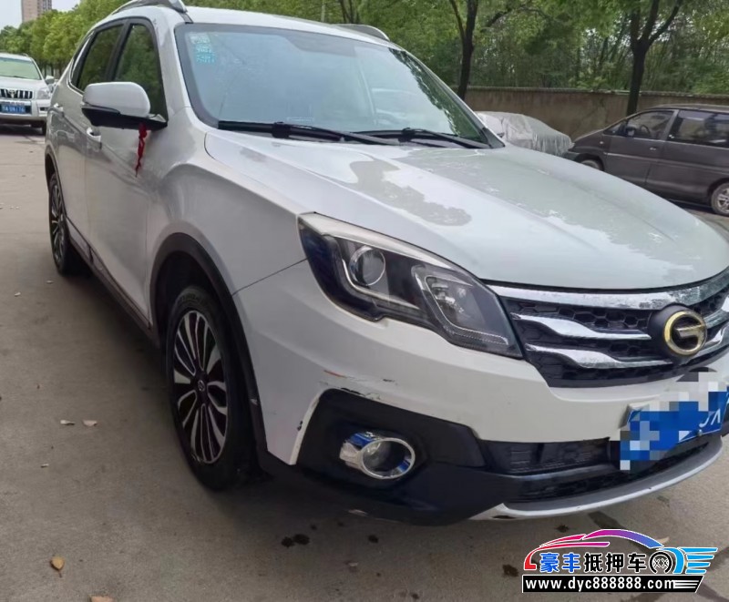 16年传祺GS5轿车抵押车出售