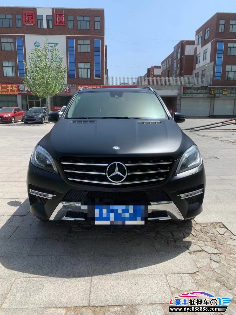 14年奔驰ML轿车抵押车出售