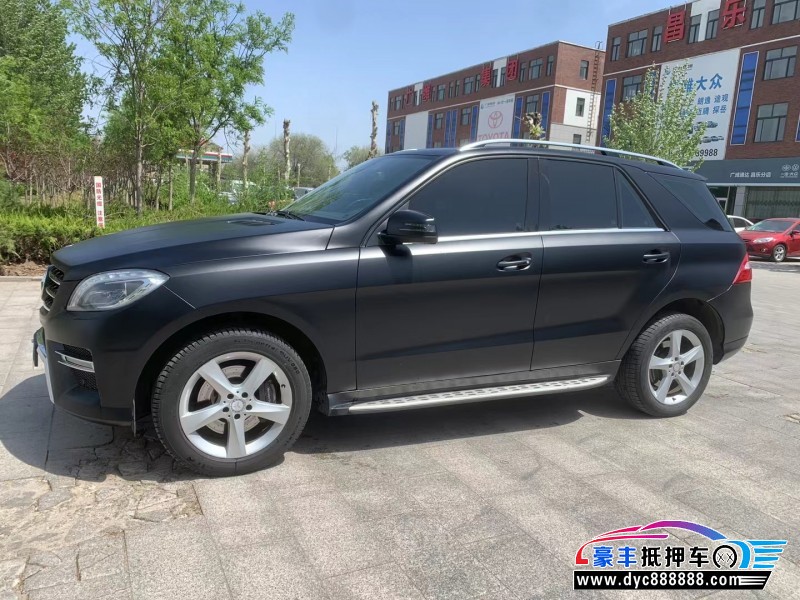 14年奔驰ML轿车抵押车出售