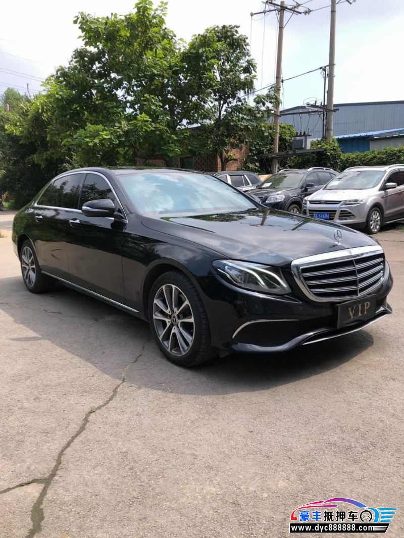 19年奔驰E轿车抵押车出售