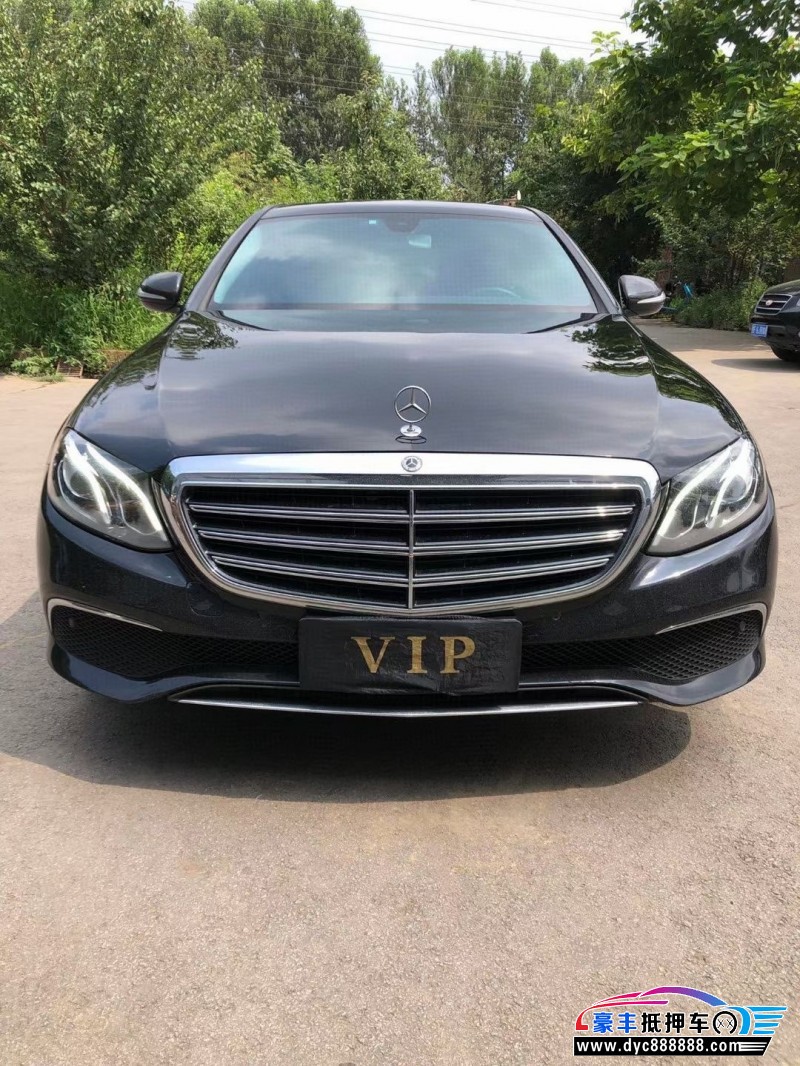 19年奔驰E轿车抵押车出售