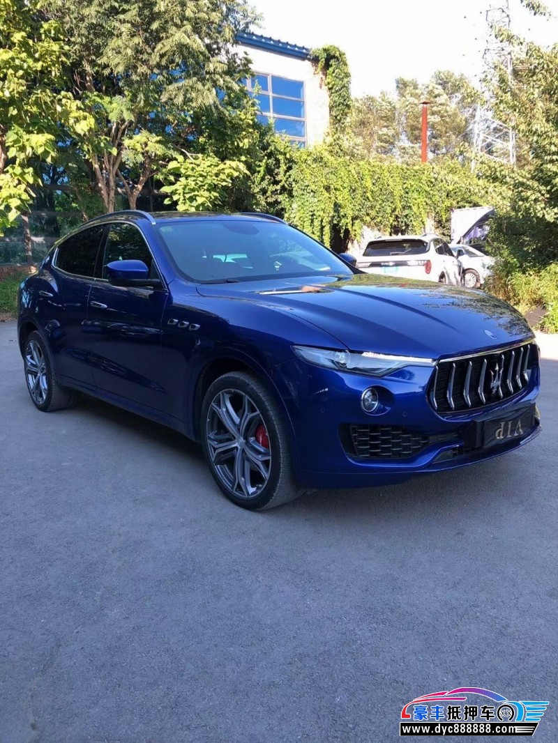 17年玛莎拉蒂莱万特轿车抵押车出售