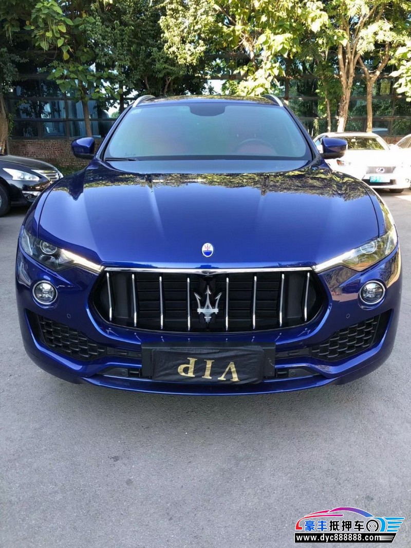 17年玛莎拉蒂莱万特轿车抵押车出售